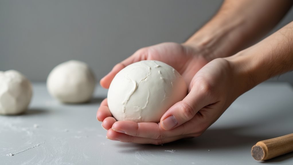 break and roll clay