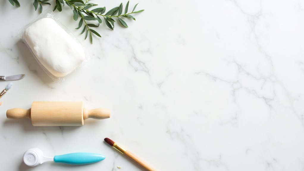 collect clay and tools