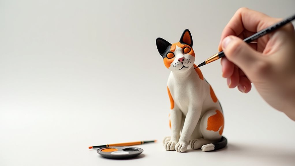 incorporate calico paint designs