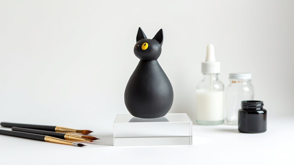 paint and seal sculpture