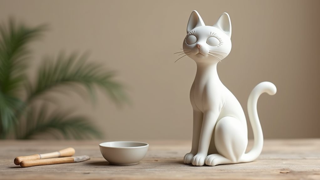 relaxed feline in repose