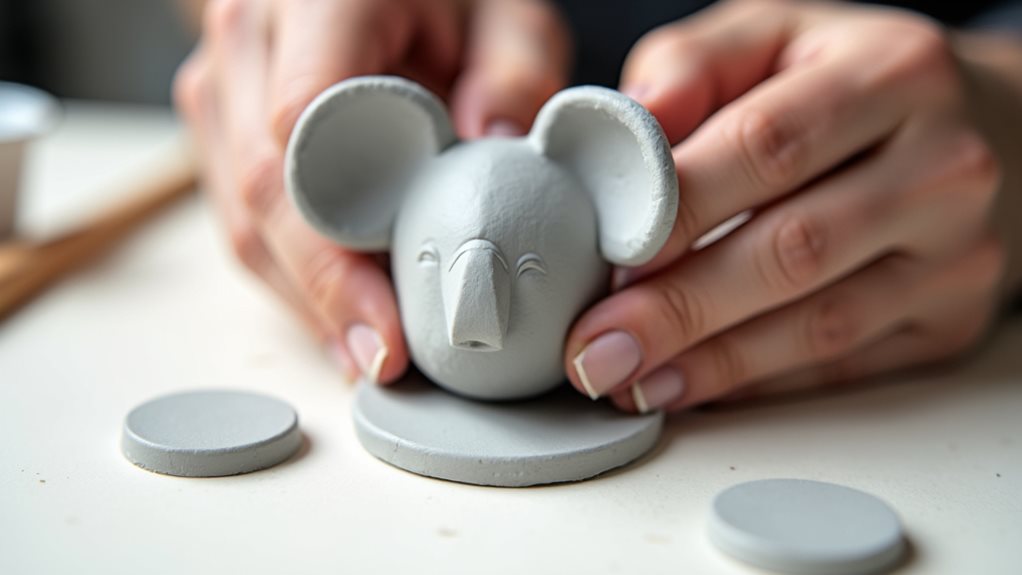 shape head and ears