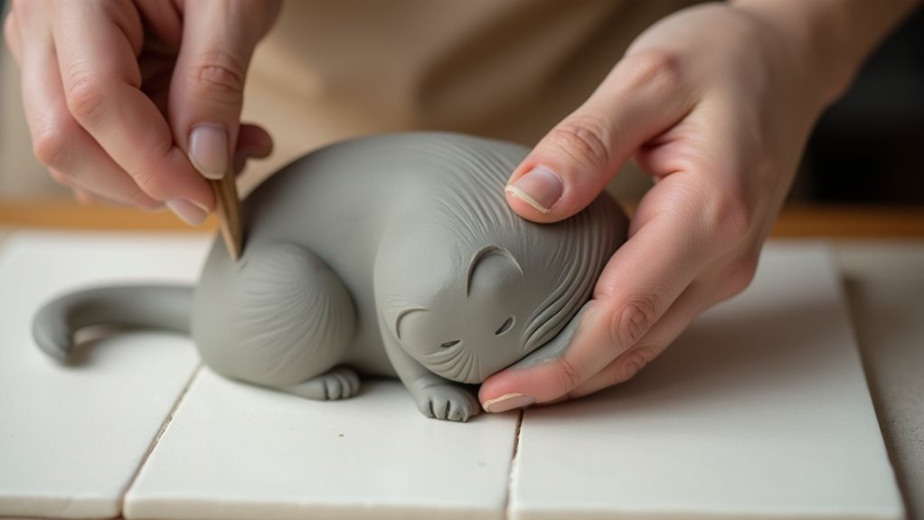 tail shaping and texturing