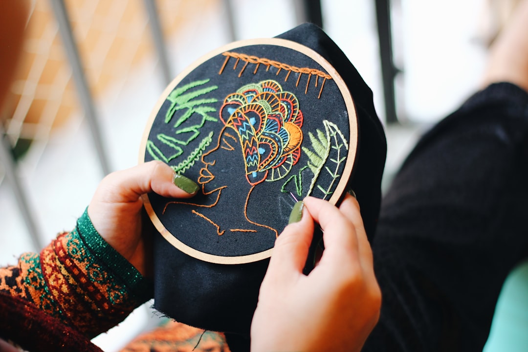 Photo embroidery machines
