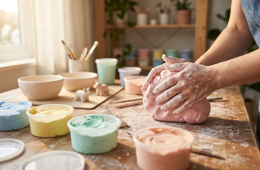 beginner friendly air dry clay