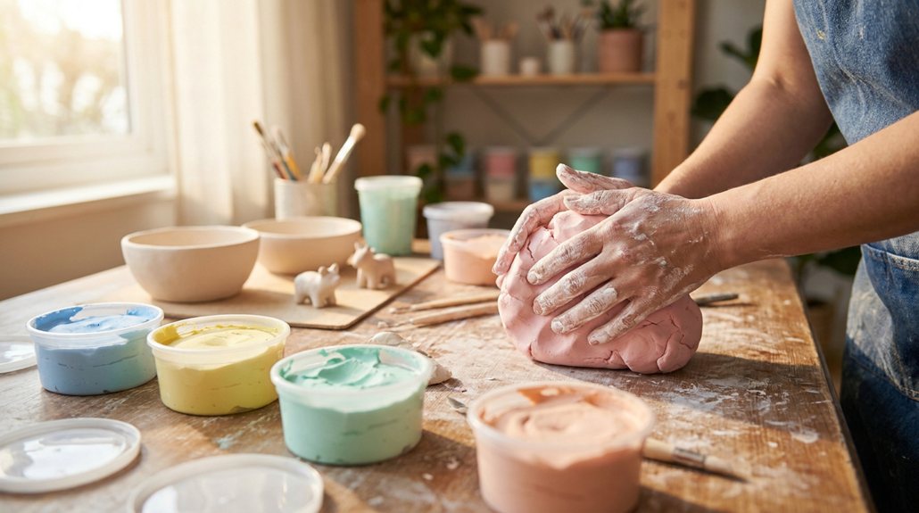 beginner friendly air dry clay
