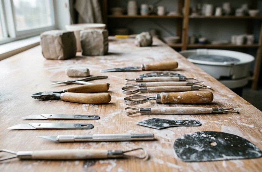 essential clay cutting tools