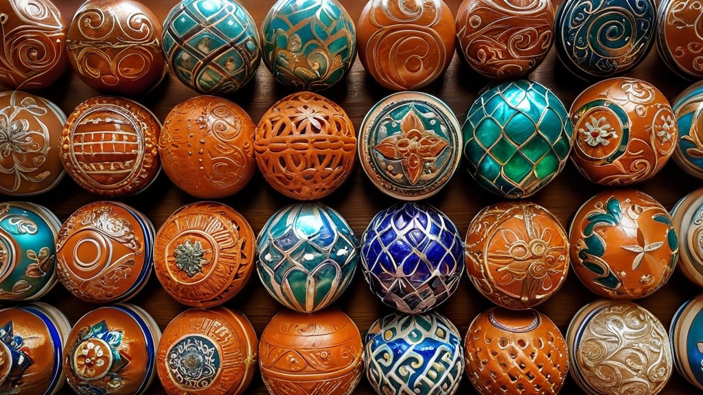 clay ornaments