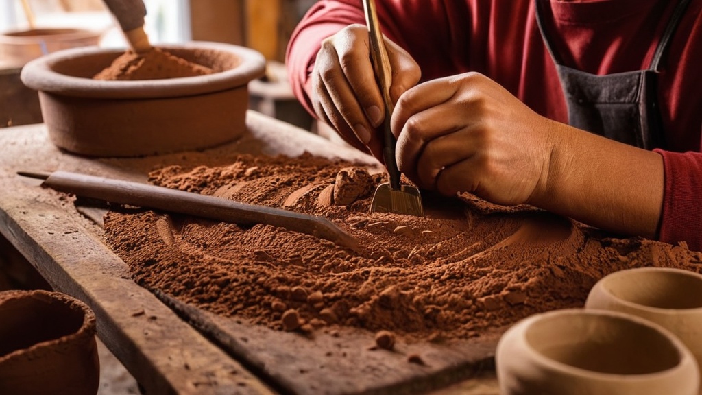 Photo clay crafting