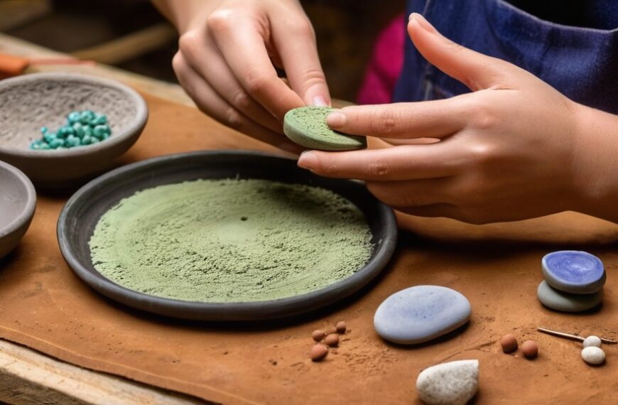 Photo clay jewelry making