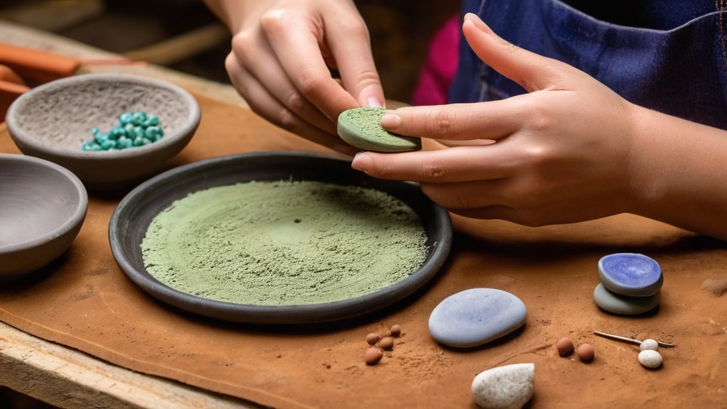 Photo clay jewelry making