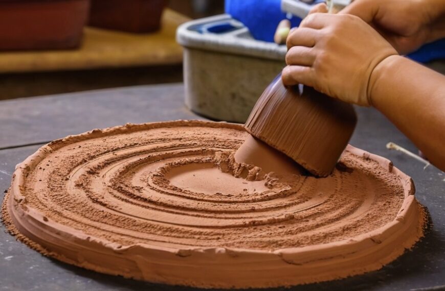 Photo clay crafting