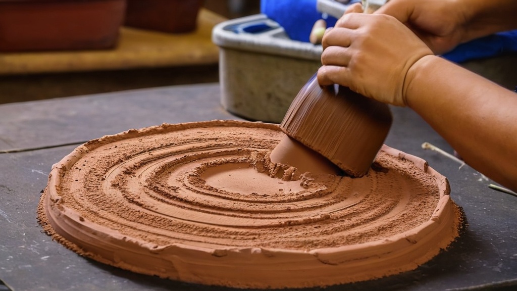 Photo clay crafting