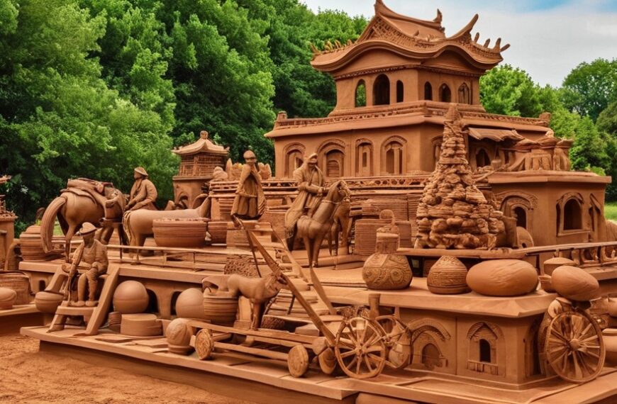 Photo clay sculptures