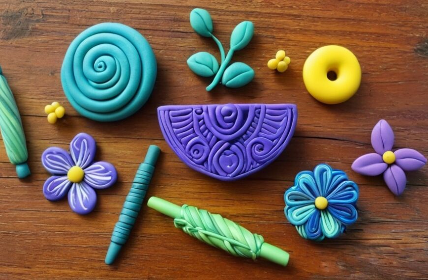 Photo polymer clay beginner project ideas