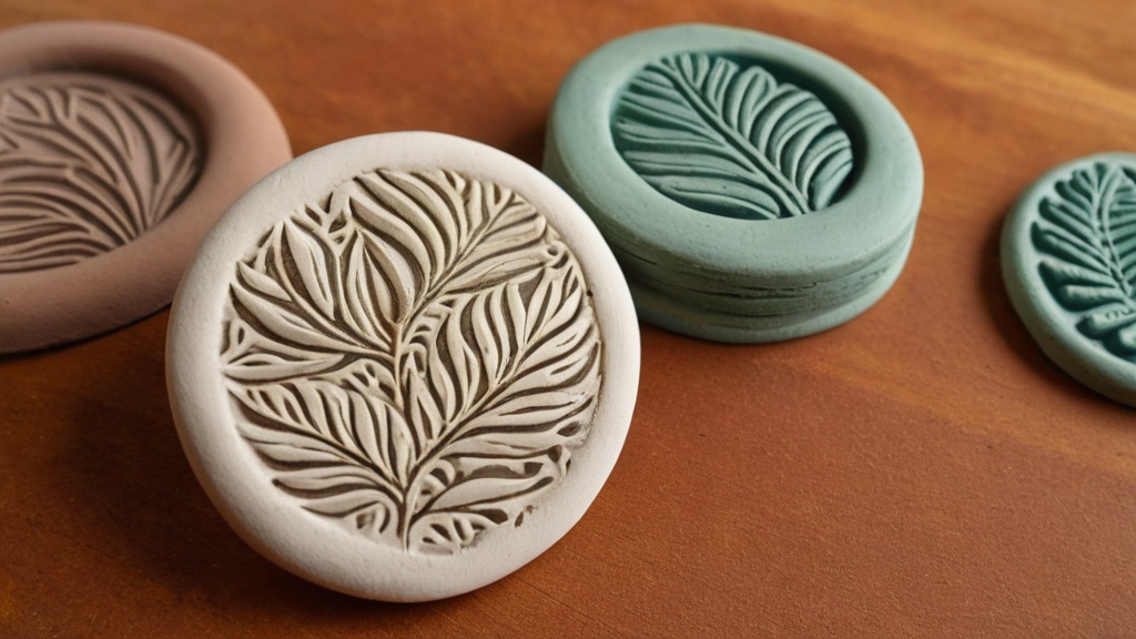 air dry clay stamping techniques