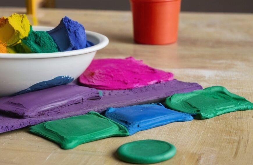 Photo Crayola air-dry clay drying time