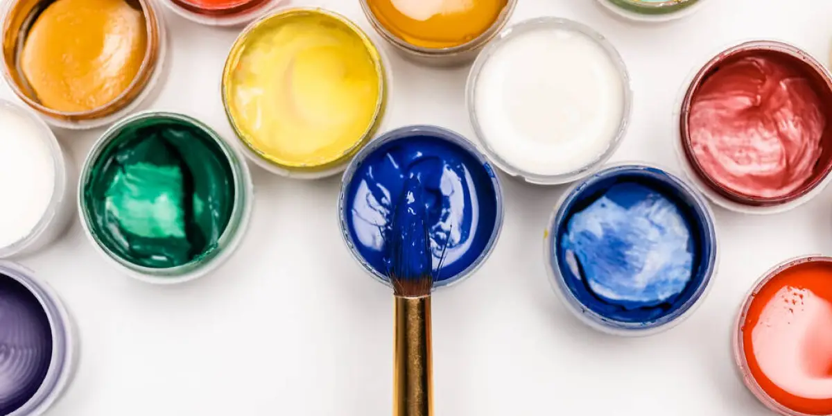 acrylic paint blog header 1200x600 px