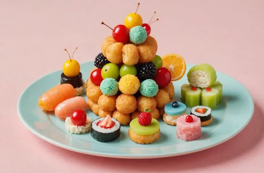 tiny edible art creations