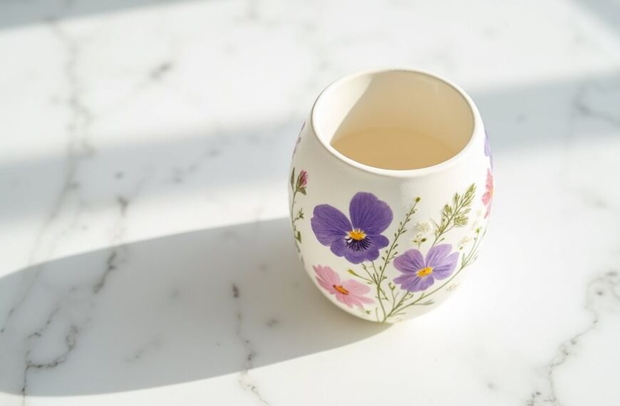 dried botanical display vessels