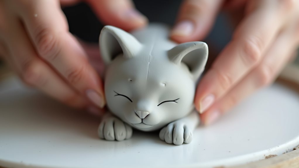 forming head and ears