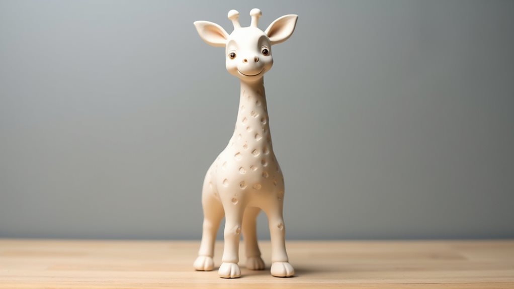 tall artistic giraffe figure
